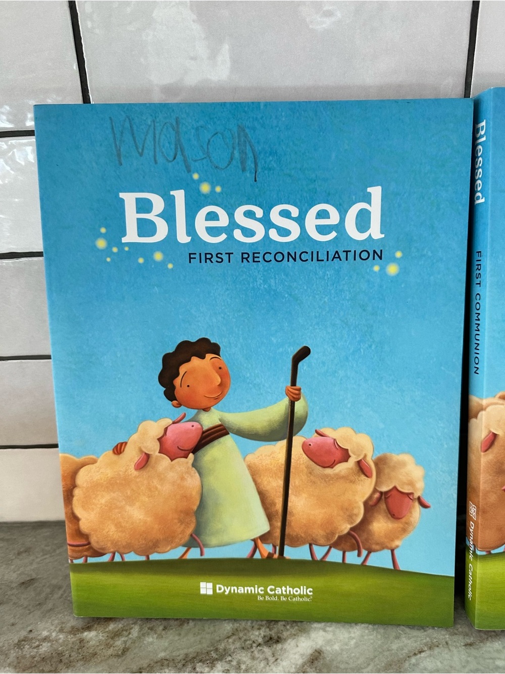 Blessed First Reconciliation Book - Blue Cover